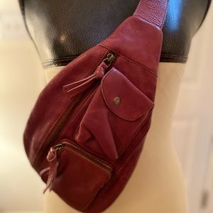 Free People Leather Sling Bag